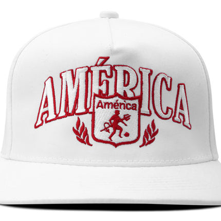 Gorra América de Cali Oficial OC Caps Deportiva Laureles blanca