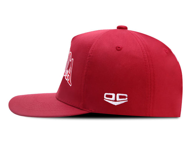 Gorra América de Cali Oficial OC Caps Deportiva Laureles roja