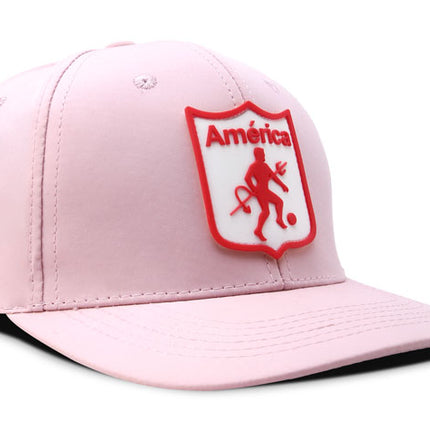 Gorra América de Cali Oficial OC Caps Deportiva Clásica rosa