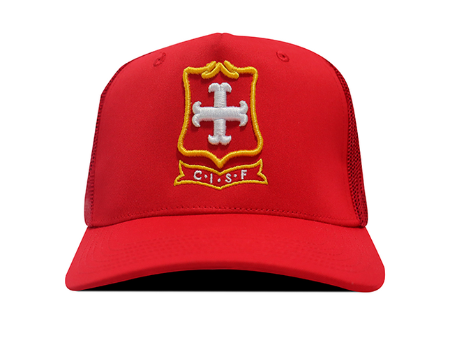 Gorra Independiente Santa Fe Oficial OC Caps Roja Malla escudo vintage