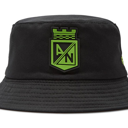 Gorro Atlético Nacional Oficial bucket hat negro