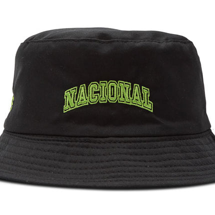 Gorro Atlético Nacional Oficial bucket hat negro