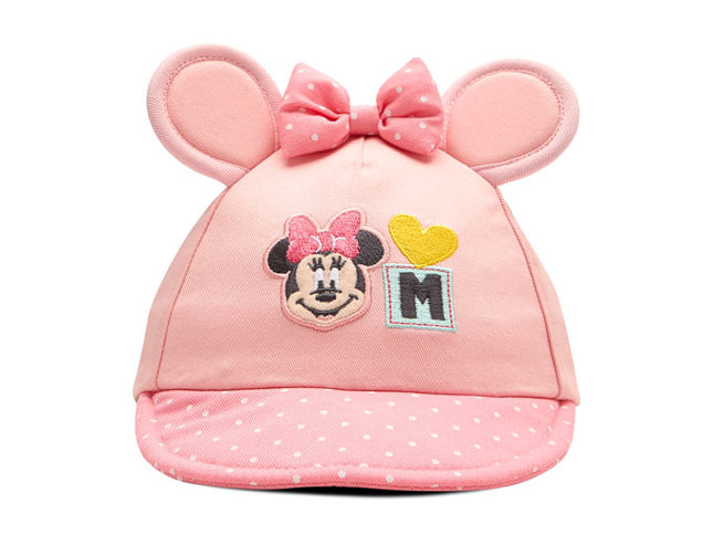 Gorra Baby Cap Minnie Disney Original 4-18 meses rosa Oc Caps
