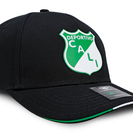 GORRA DEPORTIVO CALI OFICIAL NEGRA OC Caps