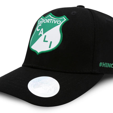 Deportivo Cali Gorra Oficial Negro Talla Junior Oc Caps