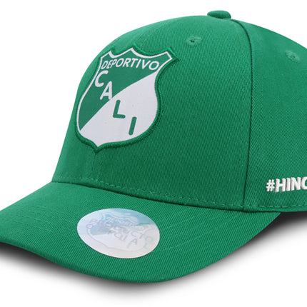 Deportivo Cali Gorra Oficial Verde Talla Junior Oc Caps
