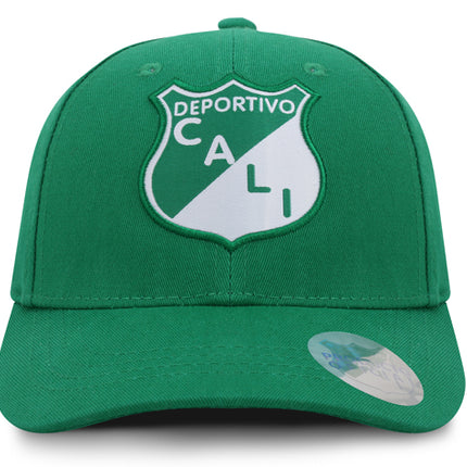 Deportivo Cali Gorra Oficial Verde Talla Junior Oc Caps
