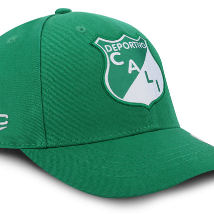 Deportivo Cali Gorra Oficial Verde Talla Junior Oc Caps