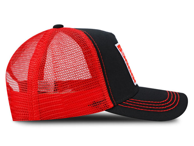 GORRA MINNIE MOUSE DISNEY ORIGINAL MALLA NEGRO/ROJO OC CAPS