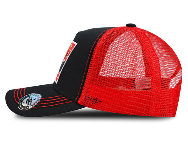GORRA MINNIE MOUSE DISNEY ORIGINAL MALLA NEGRO/ROJO OC CAPS