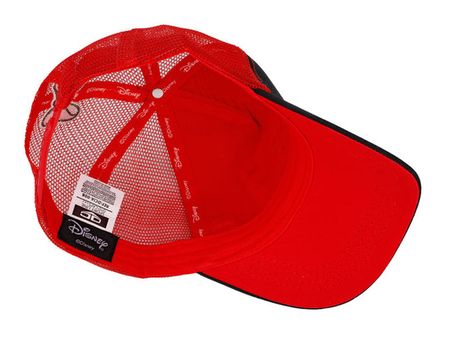 GORRA MINNIE MOUSE DISNEY ORIGINAL MALLA NEGRO/ROJO OC CAPS