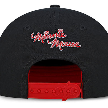 Gorra Minnie Mouse Disney Original Plana Negro/Rojo Oc Caps