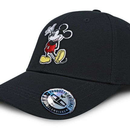 GORRA MICKEY MOUSE DISNEY ORIGINAL CLÁSICA NEGRO OC CAPS