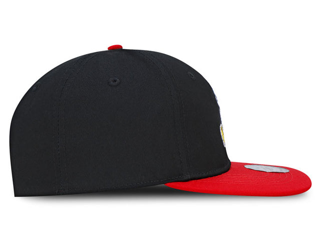 GORRA MICKEY MOUSE DISNEY ORIGINAL PLANA CLÁSICA NEGRO/ROJO (TALLA ADULTO) OC CAPS