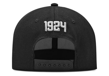 Gorra Junior FC Oficial Negro Plana Oc Caps