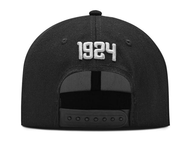Gorra Junior FC Oficial Negro Plana Oc Caps