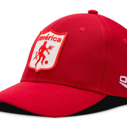 Gorra América de Cali Oficial OC Caps Deportiva roja