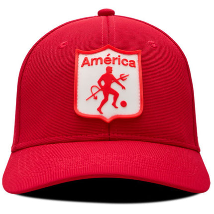 Gorra América de Cali Oficial OC Caps Deportiva roja