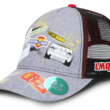GORRA CARS DISNEY ORIGINAL MALLA STICKERS OC CAPS