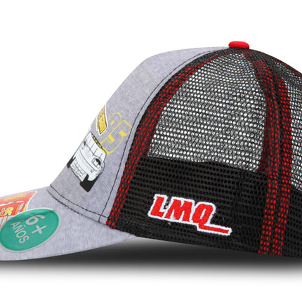 GORRA CARS DISNEY ORIGINAL MALLA STICKERS OC CAPS