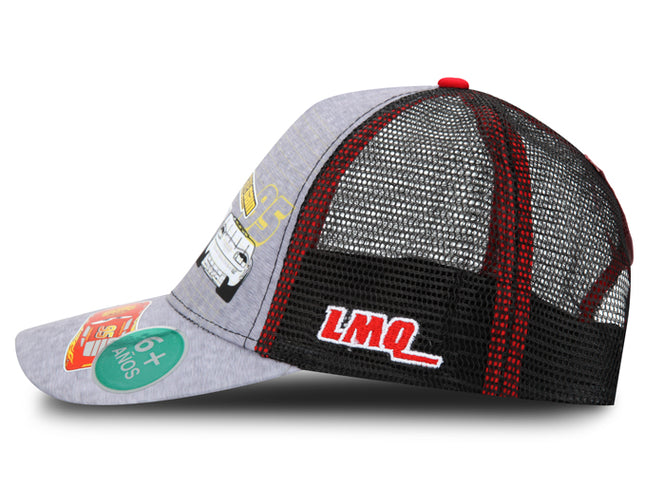 GORRA CARS DISNEY ORIGINAL MALLA STICKERS OC CAPS