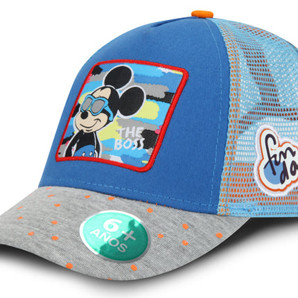 GORRA ORIGINAL  DISNEY MICKEY MOUSE MALLA PARCHE