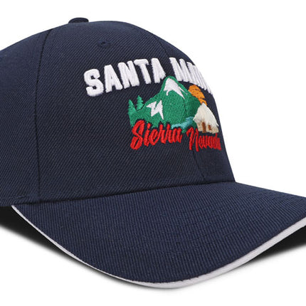 Gorra Santa Marta Sierra Nevada Colombia Souvenir Azul OC Caps