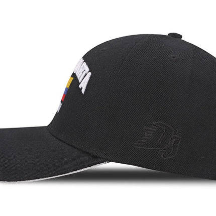 Gorra Santa Marta Colombia Souvenir Negro OC Caps