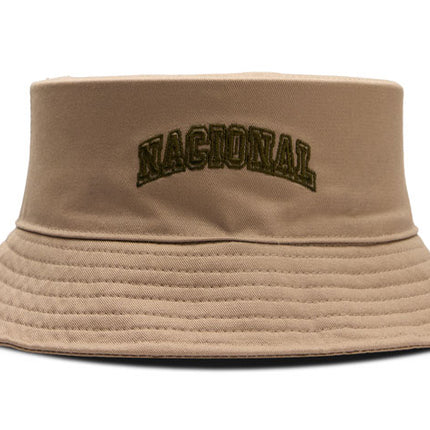 Gorro Atlético Nacional Oficial bucket hat beige