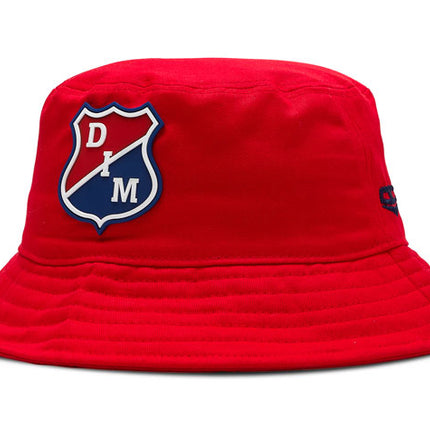 Gorro DIM Independiente Medellín Bucket hat Oficial Ds-1084 rojo