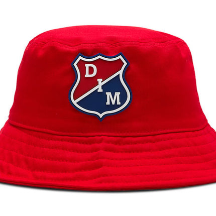 Gorro DIM Independiente Medellín Bucket hat Oficial Ds-1084 rojo