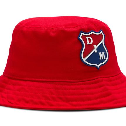 Gorro DIM Independiente Medellín Bucket hat Oficial Ds-1084 rojo