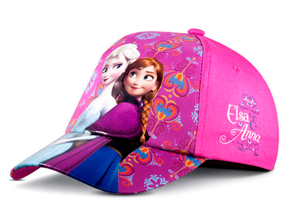 GORRA FROZEN ORIGINAL DE VISERA CURVA CON ESTAMPADO
