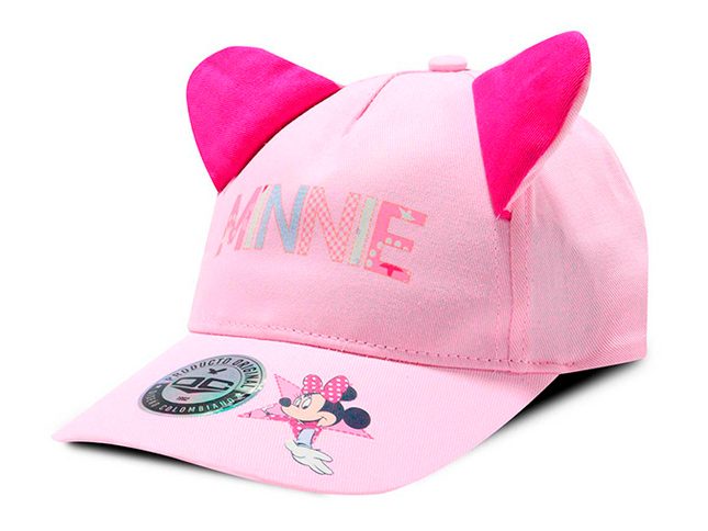 GORRA MINNIE MOUSE DISNEY ORIGINAL OREJITAS ROSA OC CAPS