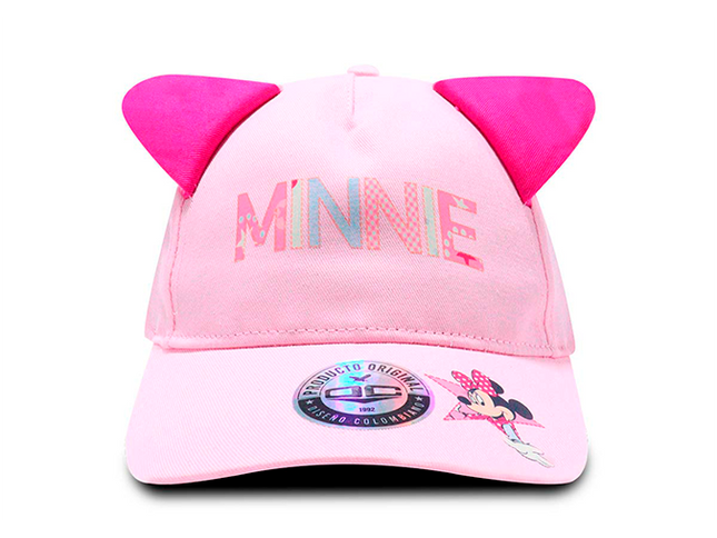 GORRA MINNIE MOUSE DISNEY ORIGINAL OREJITAS ROSA OC CAPS