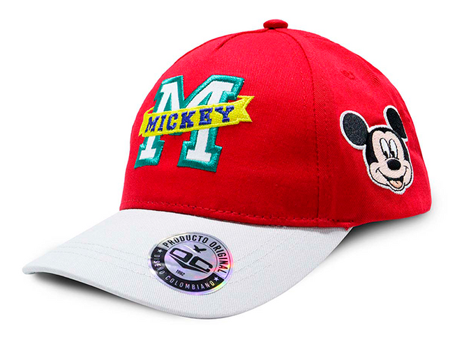 GORRA MICKEY MOUSE DISNEY ORIGINAL ROJA OC CAPS