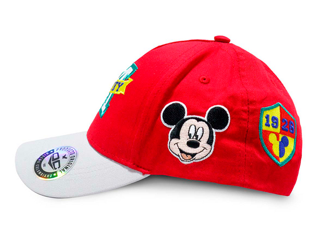 GORRA MICKEY MOUSE DISNEY ORIGINAL ROJA OC CAPS
