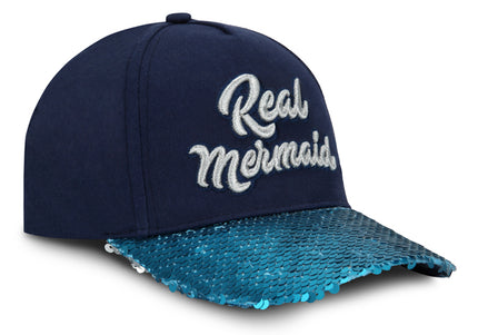 GORRA PRINCESAS DISNEY ORIGINAL ARIEL SIRENA LENTEJUELAS OC CAPS