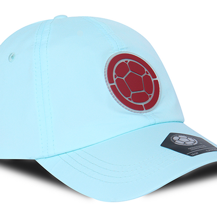 Gorra Oficial FCF Selección Colombia Deportiva FCFE-0324 aguamarina