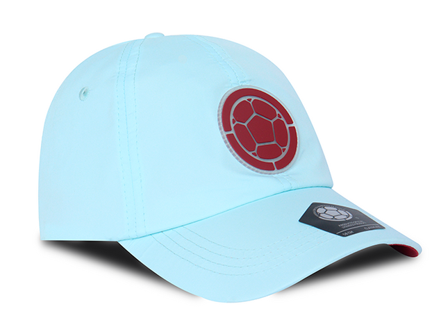 Gorra Oficial FCF Selección Colombia Deportiva FCFE-0324 aguamarina