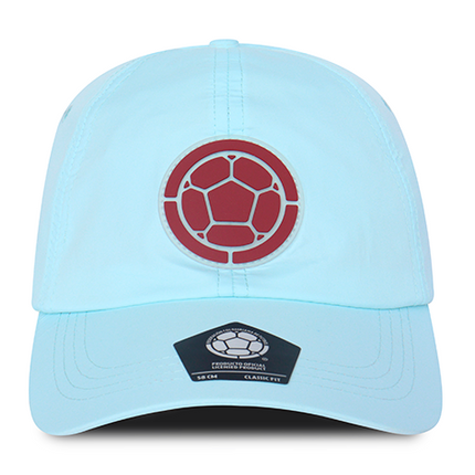Gorra Oficial FCF Selección Colombia Deportiva FCFE-0324 aguamarina