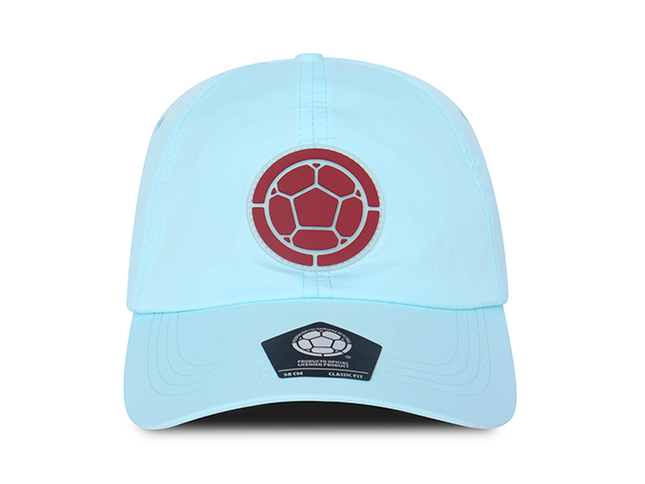 Gorra Oficial FCF Selección Colombia Deportiva FCFE-0324 aguamarina