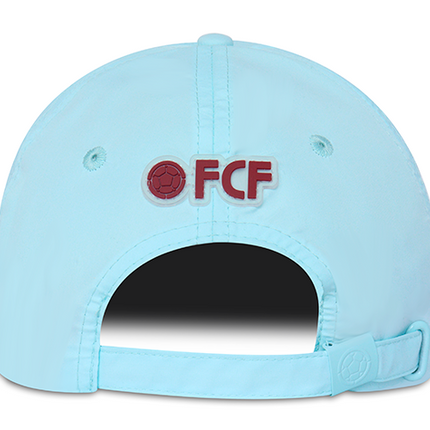Gorra Oficial FCF Selección Colombia Deportiva FCFE-0324 aguamarina