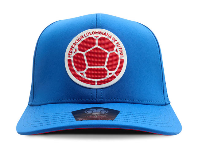 Gorra Oficial FCF Selección Colombia Deportiva negra FCFD-0224 azul