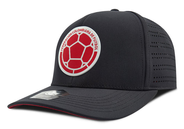 Gorra Oficial FCF Selección Colombia Deportiva negra FCFD-0224