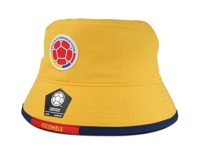 Gorro Oficial FCF Selección Colombia bucket hat amarillo FCFD-0826