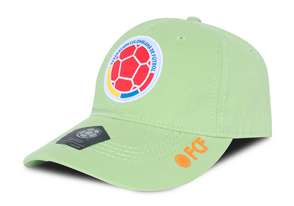 Gorra Oficial FCF Selección Colombia 2024 dad cap FCFE-0224 verde lima