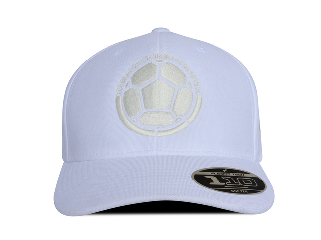 Gorra FCF Selección Colombia oficial 100 años edición especial limitada blanca