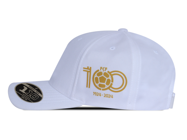 Gorra FCF Selección Colombia oficial 100 años edición especial limitada blanca