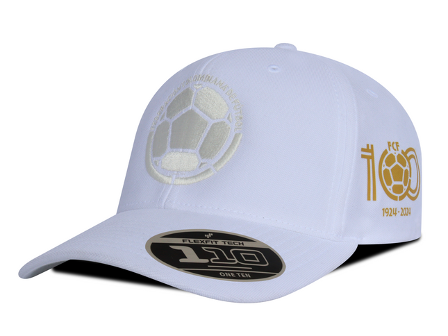 Gorra FCF Selección Colombia oficial 100 años edición especial limitada blanca
